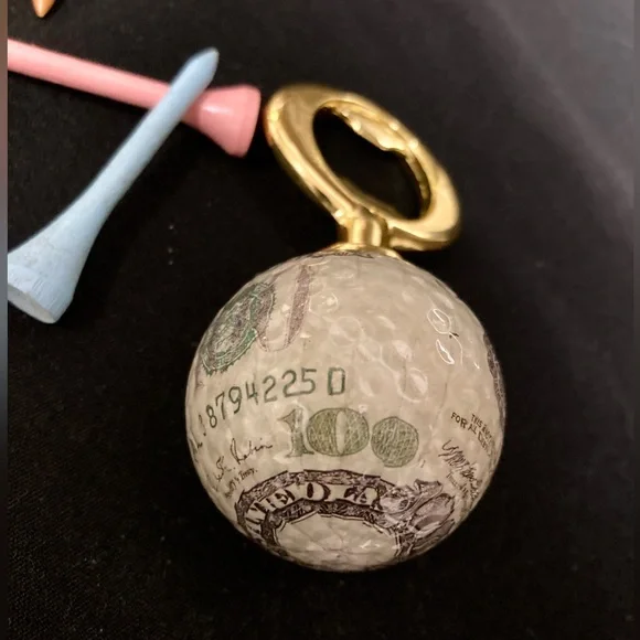 All about the Benjamin’s! 💵 Federal Reserve banknote golf ball bottle opener! - Picture 8 of 10